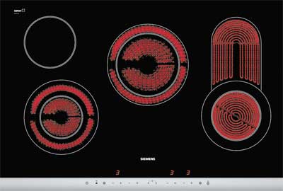 Стеклокерамическая варочная панель Siemens