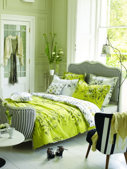 Постельное белье Watelet из перкали с принтом, Designers Guild